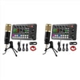 thumbnail image 1 of 2X Kit de Tarjeta de Sonido F998, Kit de MicróFono de BM-800, con Tarjeta de Sonido en , MicróFono de Condensador Mezclador de Audio para Juegos de PC, para TransmisióN/Juegos, 1 of 5