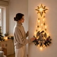 thumbnail image 6 of Angel Blessing Wall Light with Cascading Stars LED Holiday Decor, Starglow Cascading Glowing Star Wall Decor, Heavenly Warm Night Light, Indoor Home Ornament & Thoughtful Holiday Gift, 6 of 6
