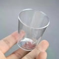 thumbnail image 4 of 50-Pack 30ml Clear Plastic Shot Glasses for Parties & Events, Disposable Tumblers for Beverages, Desserts, 4 of 4