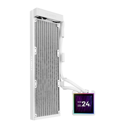 Lian Li HS2LCDS36NW Hydroshift II-S LCD 360 AIO CPU Cooler with 3.4" IPS LCD - White