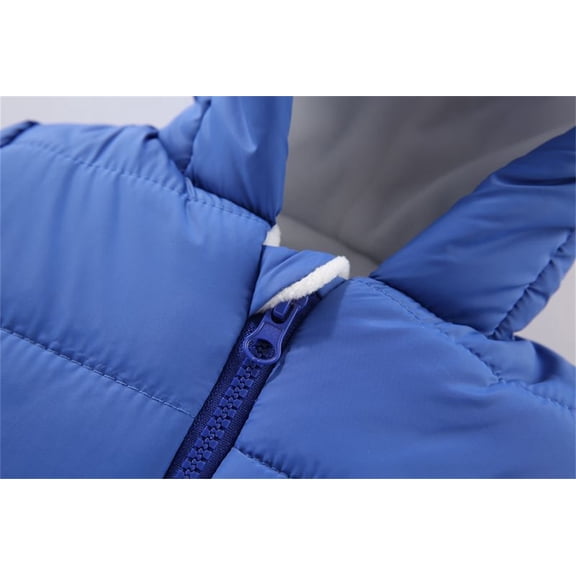 Vedolay Blazer jacket Boys Outerwear Jackets Kids Soft Zip up Hoodie with Pockets,White 0-3 Months