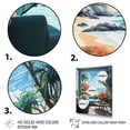 thumbnail image 3 of Designart "Tropical Vibes Beach Photo XXIV" Nautical & Beach Floater Framed Canvas Art Print, 3 of 7