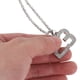 thumbnail image 5 of Collar con número personalizado para hombre y mujer, cadena para el cuello, collar con número 23, 5 of 8