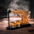 thumbnail image 4 of Juego de Decantador de Whisky con 2 Copas y Decantador de Vino, Licorera de Cristal, Para Tequila, Bourbon, Idea de Regalo, 4 of 4