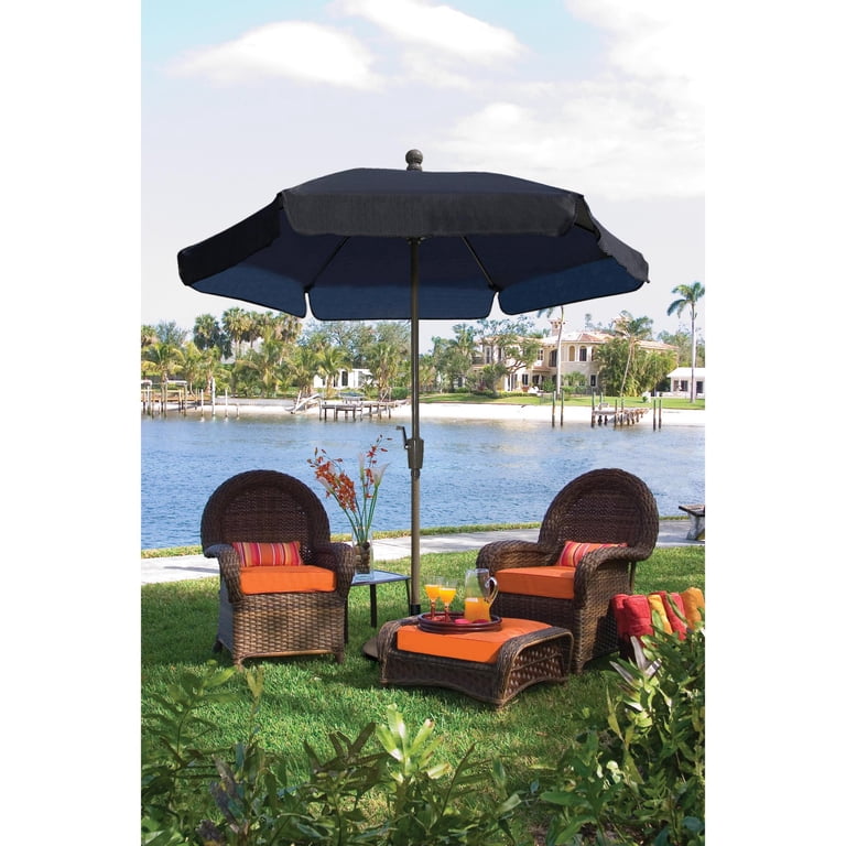 fiberbuilt wind resistant patio umbrella FiberBuilt 7.5-ft. Wind Resistant Garden Umbrella