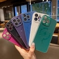 thumbnail image 3 of Magnetic Designed for iPhone 13 Pro Max Case, [Compatible with Magsafe] Luxury Matte Metallic Gloss Design Slim Shockproof Protective Women Girls Phone Case for iPhone 13 Pro Max, Plum, 3 of 7