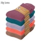 thumbnail image 3 of Calcetines de lana súper gruesos para hombre y mujer, medias cálidas de Color sólido para botas contra el frío y la nieve, 5 pares, 3 of 4