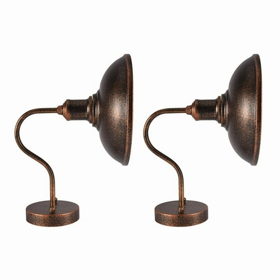 2X LED Gooseneck Barn Light Outdoor Wall Lamp Front Porch Farmhouse Fixture Garden Lights