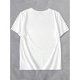 thumbnail image 2 of wear Women"It Is What It Is" Vintage Print Graphic Short Sleeve Casual T-Shirt, 2 of 6