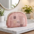 thumbnail image 3 of Tepsmf Makeup Bag Large Capacity Portable Cosmetic Storage Organizer Handbag for Women Travel Daily Use, 3 of 5