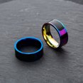 thumbnail image 5 of Titanium Steel NFC Ring European American Style Carved Technology Processing Carving Ring X1 Spec Ring Packing, 5 of 9