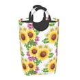 thumbnail image 2 of KLL Sunflowers Laundry Hamper,Large Canvas Fabric Lightweight Storage Basket Toy Organizer Dirty Clothes Collapsible Waterproof, 2 of 6