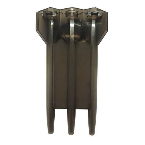 QIFULL Dart Organizer Box with Lid Bottle Opener and Locking Key Buckle in Black