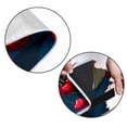 thumbnail image 5 of Cherry Canvas Picnic Blanket Waterproof Outdoor Mat for Beach, Park, Camping, Travel - Large Size, Foldable, Portable, Washable - Blue Stripe Pattern, 5 of 6