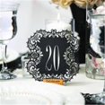 thumbnail image 1 of Hortense b Hewitt 30843 Black Laser Cut Table Number Cards 21-30, 1 of 1