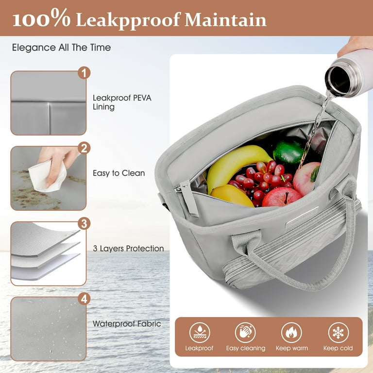 GPED Extra Large Insulated Lunch Bag for Women photo 6