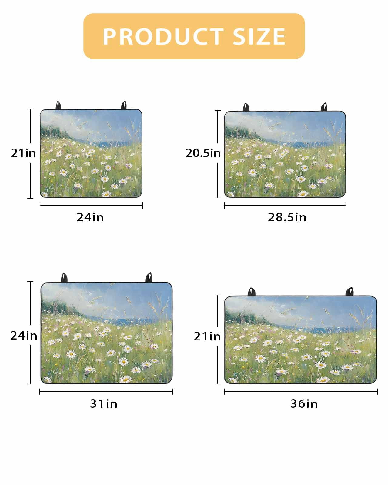 nqOlkjepod Large Induction Cooktop Protector Mat 28.5"x20.5", Spring Floral Stove Top Covers for Electric Stove, Pastoral Botanical Oil Painting Modern Art Stove Burner Cover Mats Stove Cover
