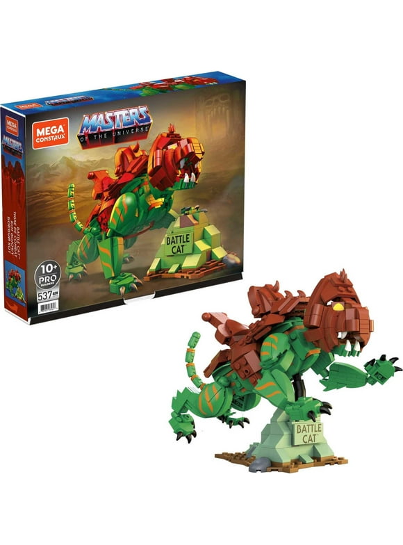 MEGA Masters of the Universe Battle Cat Building Kit with Accessories (537 Pieces)