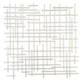 thumbnail image 1 of Cheungs 5803SV Iquara Square Metal Wall Art, Silver - Small, 1 of 1