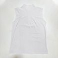 thumbnail image 6 of Men's Stand Collar Button Linen Tank Top Sleeveless Vest Henley T-Shirt Summer Breathable Tee Base Tops White-A, 6 of 9
