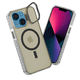 thumbnail image 1 of Funda Case Carcasa Tornasol Color Titanio Negro Con Soporte Premium Para iPhone 13 / 14 Compatible Con Magsafe, 1 of 7