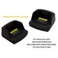 thumbnail image 2 of Cargador de batería KASLNOUO RMU2080D compatible con la serie Motorola RM, 2 of 7