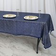 thumbnail image 6 of BalsaCircle 60" x 102" Sequin Rectangular Tablecloth Navy Blue, 6 of 8