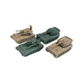 thumbnail image 3 of Tanque blindado de juguete a escala 1/144, 4 piezas, modelo de tanque 4D, para montar en casa, de orugas para fiestas, coleccionables, adultos., 3 of 10