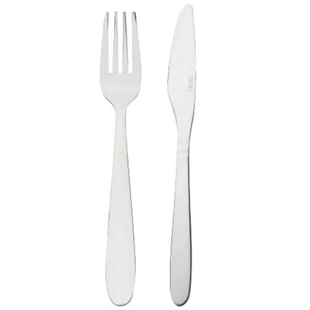 

diollo Stainless Steel Dinner Fork & Dinner Knife - Adron 6 Pieces Each