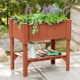 thumbnail image 2 of Leisure Season RPB6107 Raised Planter Box  Medium Brown, 2 of 5