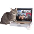 thumbnail image 1 of Laptop Cat Toy Scratcher con pantalla de videochat y Ball Track P, 1 of 4