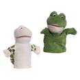 thumbnail image 2 of Tachiuwa Peluches d'Animaux de Zoo Jouets Éducatifs pour Jeu de Rôle Spectacle 2+ Ans Grenouille Tortue, 2 of 9