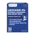 thumbnail image 3 of (2 pack) WELMATE Pain Management, Lidocaine 4% Pain Relief Patches, Maximum Strength, 30 Count, 3 of 9