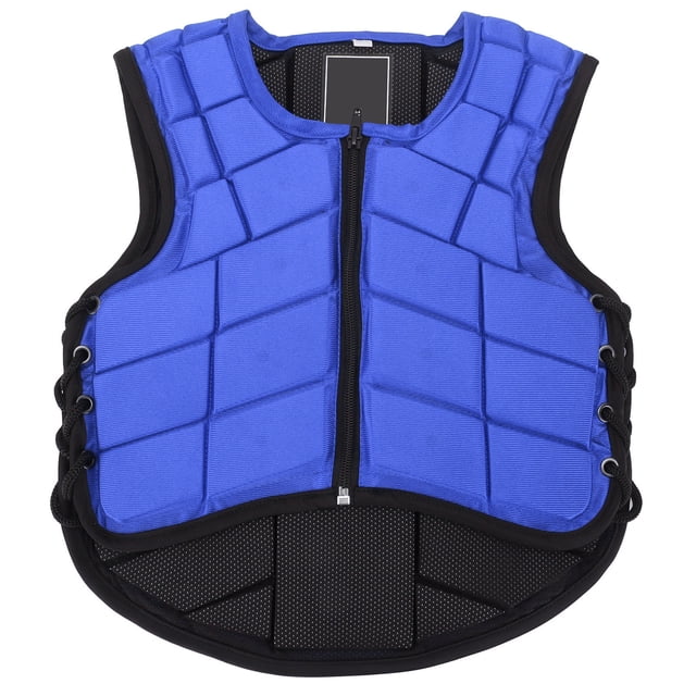 Kids Equestrian Vest, Kids Horse Riding Gear Comfortable Protective Shock Absorption For All Seasons For Horse Riding Training CS,CM,CL