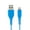 Blue, variant on onn. 6' Braided Lightning to USB Cable, White