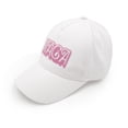 thumbnail image 3 of ACCEHUT Patriotic MAGA Baseball Hat, Cotton Embroidery, Adjustable, White, 3 of 6