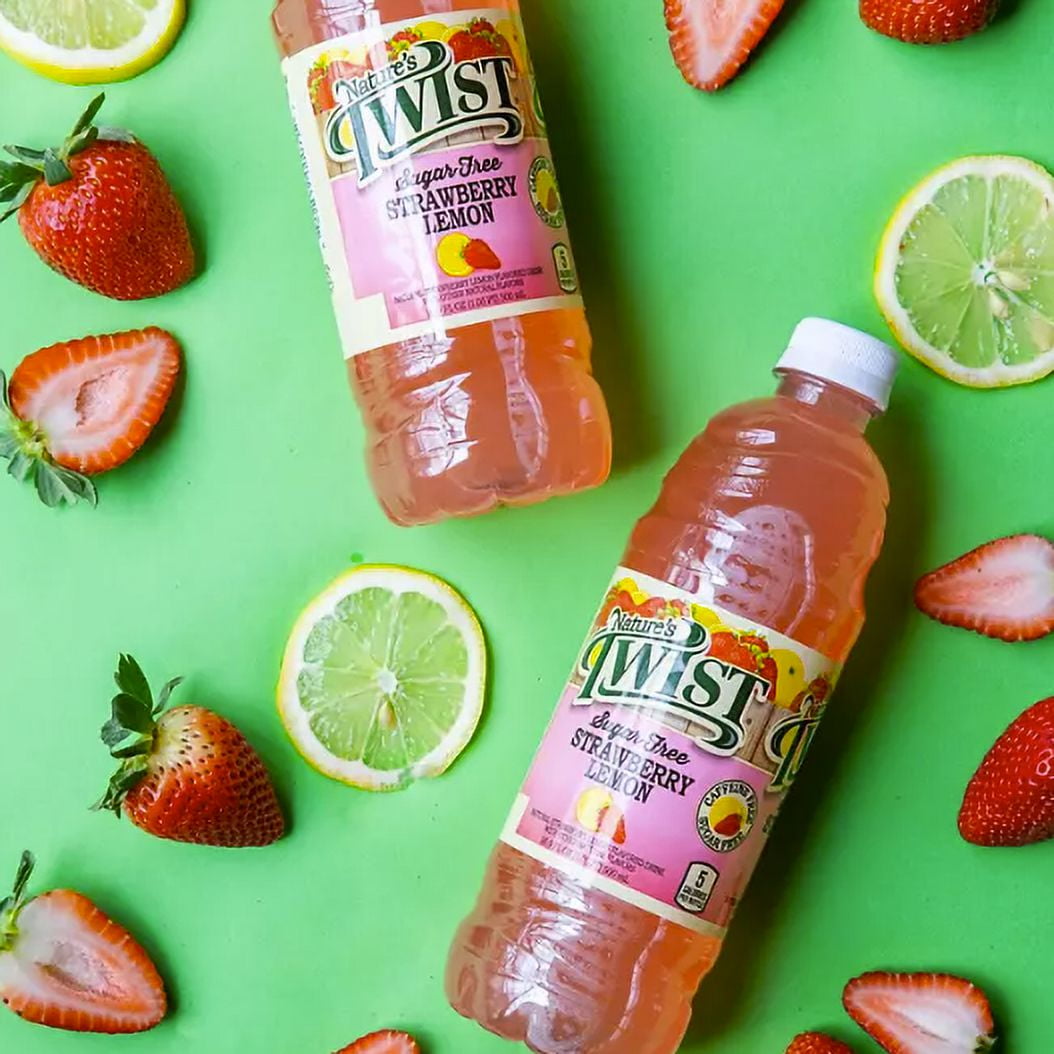 Nature's Twist Sugar-Free Strawberry Lemon (16.9 fl. oz., 24 pk.)