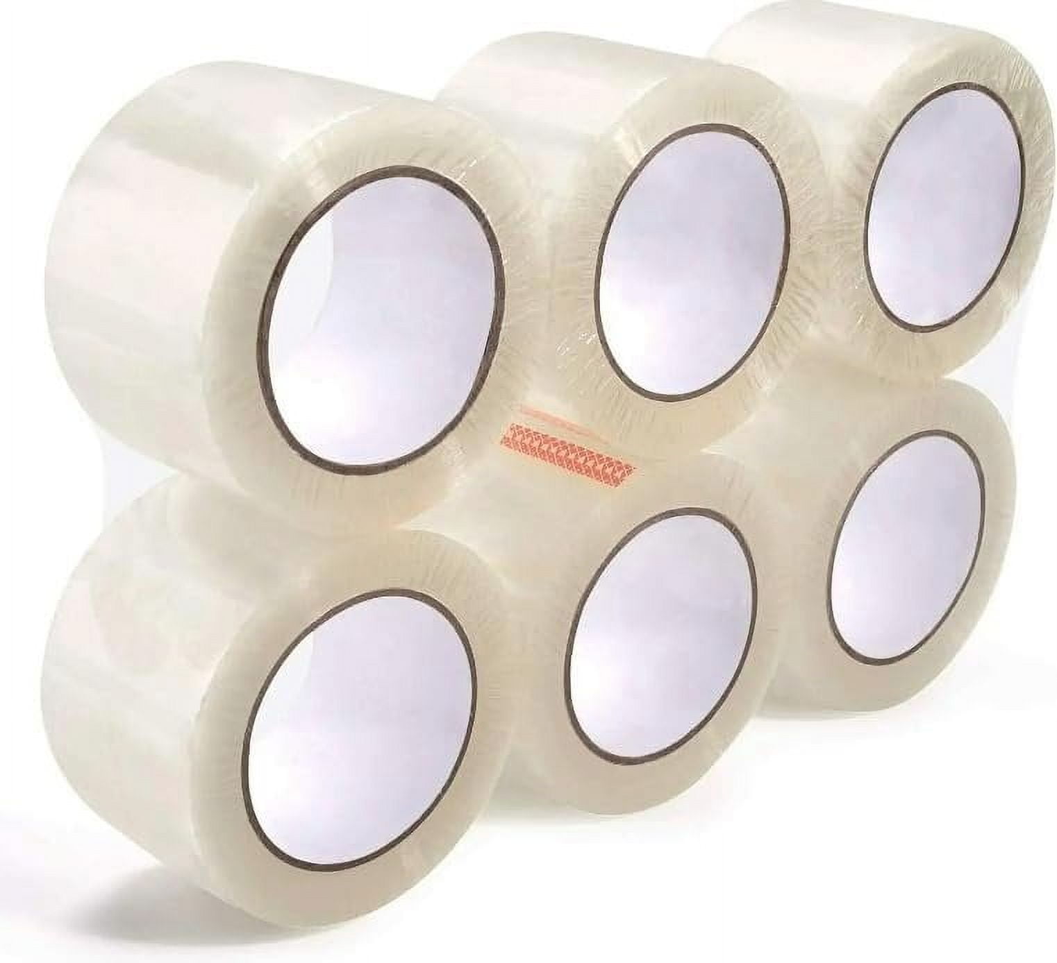 18 Rolls Shipping Packaging Box Packing Sealing Tape 1.6 mil 2" x 55 Yard 165FT