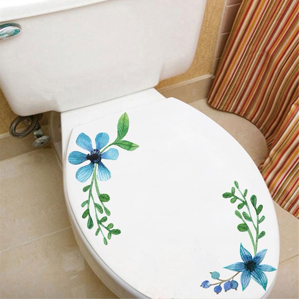 Tmvgtek Flores Refrigerador Pvc Arte Pared Pegatinas Cocina Baño Taburete Calcomanía (Y1547) Tmvgtek Para estrenar