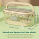 thumbnail image 4 of 2 Bandejas de Cubitos de Hielo Redondas y Cuadradas para Moldes de Cubitos de Hielo de Congelador con Pala para Hacer 54 Cubitos de Hielo para Enfriar Bebidas café Cóctel Jugo ANGGREK  Otros, 4 of 8
