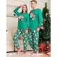 thumbnail image 2 of Merry Christmas 2023 New Year's Clothes Mother Father Kids Matching Pajamas Set Baby Dog Romper Xmas Gift Family Look Sleepwear, 2 of 3