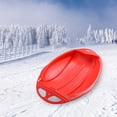 thumbnail image 4 of koolsoo Children's Snow Sled Board Outdoor Toboggan Sledge Grass Sand Sliding Red, 4 of 8