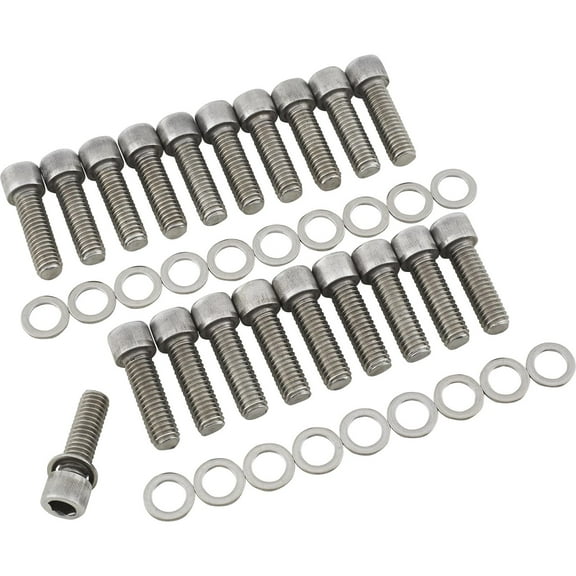 Offy/Sharp Intake Bolt Kit, Fits Ford Flathead