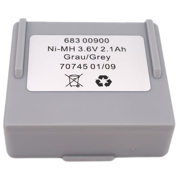 68300900 Rechargeable Battery 3.6V-2.1Ah Ni-MH Grau/Grey Battery for HETRONIC Remote Control