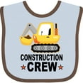 thumbnail image 3 of Inktastic Future Construction Worker Crew Boys Baby Bib, 3 of 4