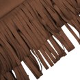 thumbnail image 6 of Curuila Children Girls Coat With Tassels Long Sleeve Solid Color Crew Neck Jacket For Girls Spring Autumn Comfort Outerwear Size 5-6 Years, 6 of 8