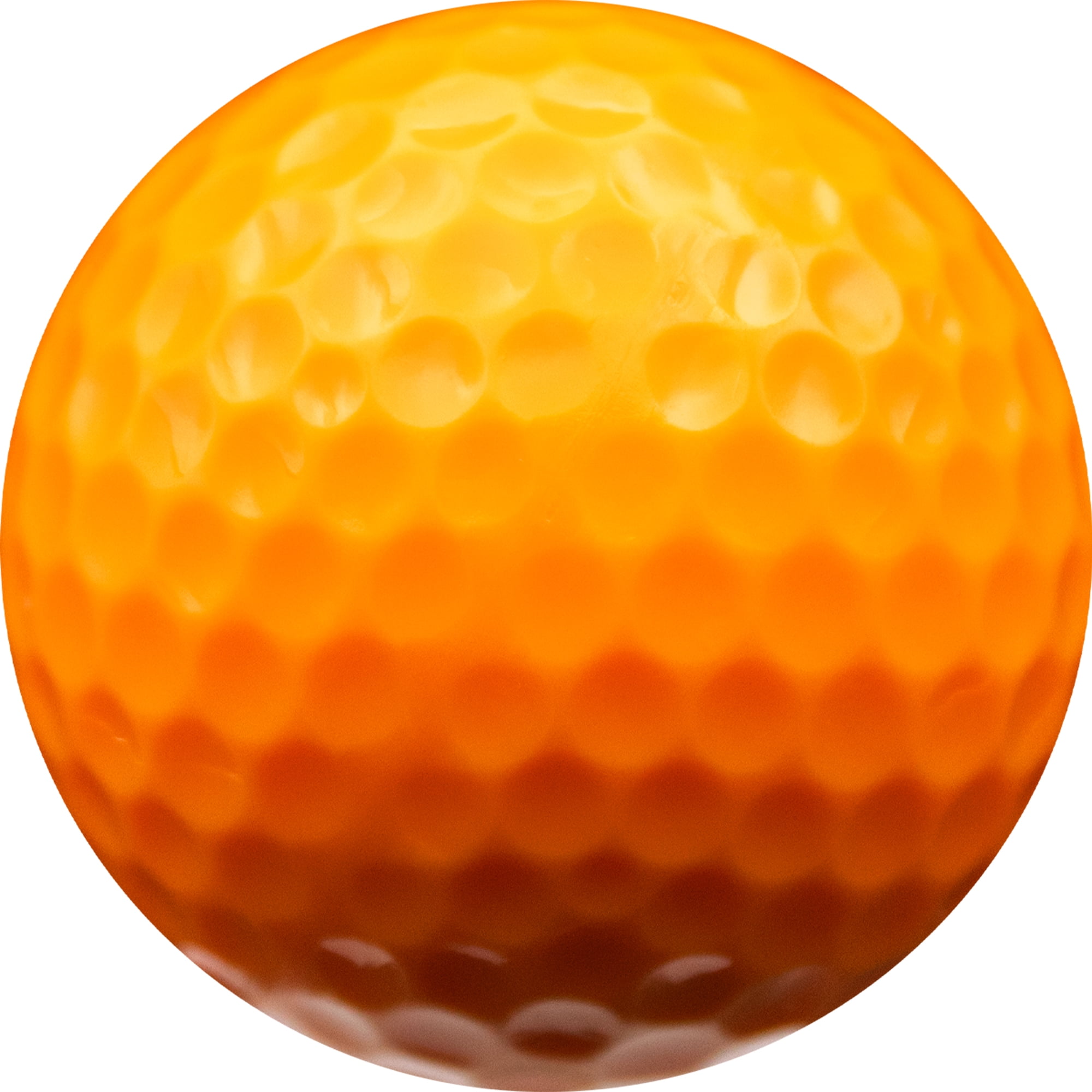 Blacklight Orange Golf Balls – 12 Pack – High-Visibility by GBM Golf