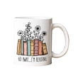 thumbnail image 1 of Customizable Book Lover Mug with Floral Design - Personalized Ceramic Reading Cup for Teachers, Librarians & Readers, 1 of 4