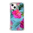 thumbnail image 1 of Water Flower Case for iPhone 13 Mini,Aesthetic Colourful Floral Plant Case for Men Women,Unique Soft TPU Bumper Case Cover, 1 of 5