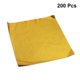 thumbnail image 2 of ColoMX 200pcs 15x15cm Papel de embalaje de alimentos Láminas de aluminio DIY Chocolate Candy Tea Embalaje de regalo Papel de aluminio para la tienda del hogar (dorado), 2 of 7